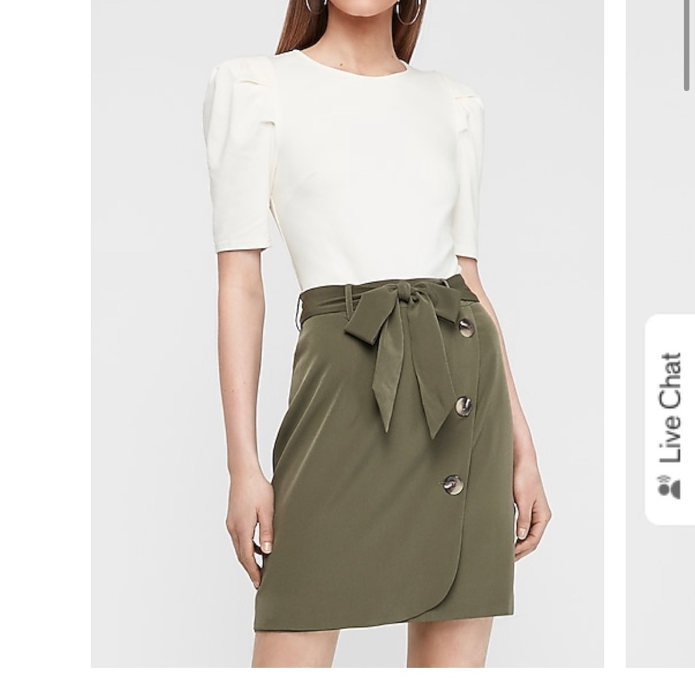 EXPRESS color block sheath dress